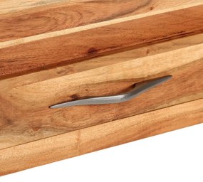 Tömör akácfa tálalóasztal 110 x 34 x 74 cm