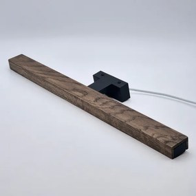 Brilagi-LED Fürdőszobai tükörmegvilágítás WOODY MIRROR LED/12W/230V IP44 tölgy/fekete