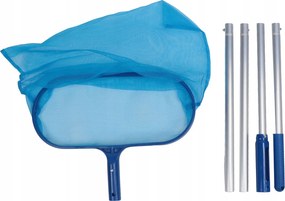 Medence Tisztító Háló Horgászbot Szett 120CM