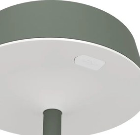 Eglo 75878-LED Napelemes, tölthető asztali lámpa SIMERI LED/3W/5V 1800mAh IP44 zöld