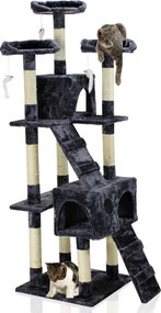 Kaparófa macskáknak Hawaj 170 cm sötét szürke