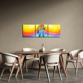 Kép - Belső erő (órával) (90x30 cm)