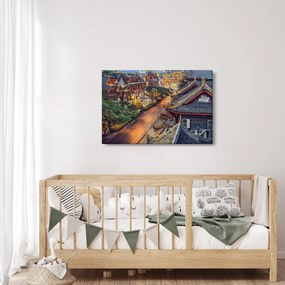 Kép - Qintai Road, Chengdu, Kína (90x60 cm)