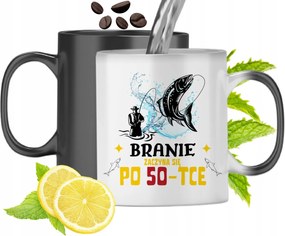 Mágikus Bögre 50. Születésnapra Színváltós, fényképes nyomattal