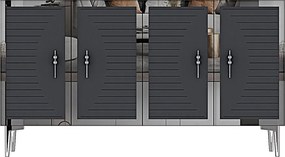 Tuna 120 - Anthracite, Silver