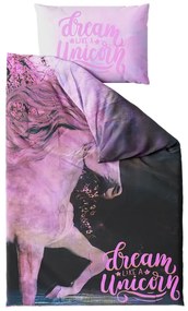 Gyerek ágynemű MAGIC HORSE színes Ágyneműhuzat mérete: 50 x 75 cm | 140 x 200 cm