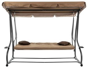 Megi kerti hintaágy cappuccino