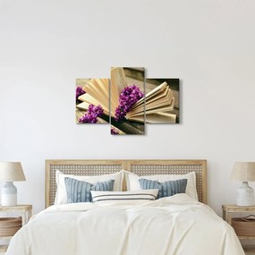 Kép egy levendula könyvről (90x60 cm)