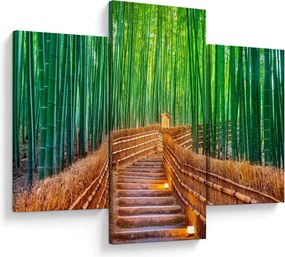 Kép - Japán bambusz erdő (90x60 cm)