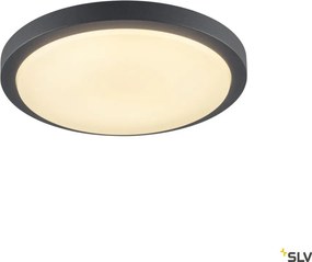 SLV 229975 AINOS Modern Kültéri Mennyezeti Lámpa Antracit, Fehér LED IP44