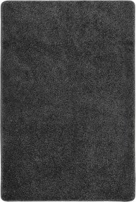 vidaXL sötétszürke csúszásmentes bozontos szőnyeg 140 x 200 cm