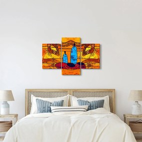 Kép - Ősi festészet (90x60 cm)