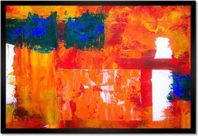 Poszterek keretben 60x40 Absztrakt Líra (Líra)