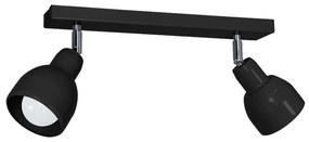 Spotlámpa PIK 2xE27/60W/230V fekete