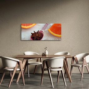 Egy kanál fahéj képe (120x50 cm)