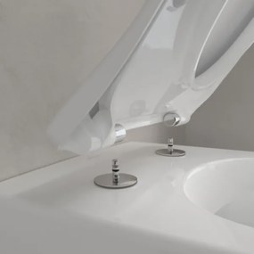 Villeroy & Boch 5614R201 - Falra szerelhető WC SoftClose ülőkével SUBWAY kerámia/fehér