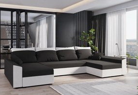 PAMELA ágyazható U alakú ülőgarnitúra - sawana 14/sawana 05