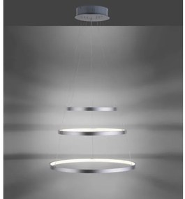 LED Szabályozható csillár zsinóron CIRCLE 1xLED/15W/230V + LED/20W + LED/25W