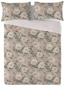 Rose pamut és len keverékből készült ágyneműhuzat, 220 x 200 cm, 2x 70 x 80 cm