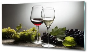 Fali üvegkép Bor és szőlő osh-91152245