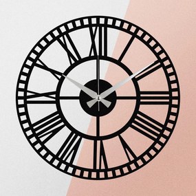Enzoclock fém falióra, 48×48 cm – S004
