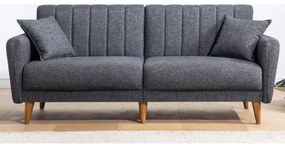 KITO sötétszürke kihúzható kétszemélyes kanapé