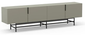 Zöldesszürke TV-állvány 200x63,5 cm Eldia – Marckeric