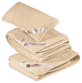 Ortho-Sleepy Natur gyapjú garnitúra 520 g/m²