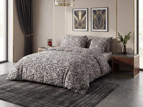 Pamut ágynemű ORIENT szürke hotelszabású Ágyneműhuzat mérete: 70 x 90 cm | 140 x 200 cm