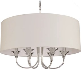 Cosmolight glamour klasszikus csillár abu dhabi fehér króm cosp06512ch-wh