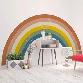 Gyerek falmatrica 158x87 cm Pastel Rainbow – Ambiance