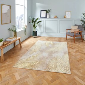 Bézs-aranyszínű szőnyeg 160x230 cm Creation – Think Rugs
