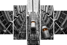Lift az épületben képe (150x105 cm)