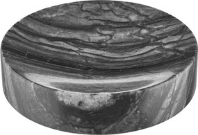 MARBLE márvány szappantartó, fekete