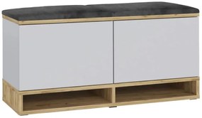 Cipőtartó ülőkével White/ Craft/ Grey