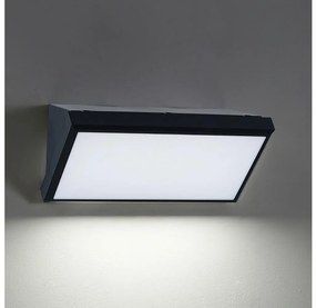 Brilagi - LED Kültéri fali lámpa TRIANGLE LED/20W/230V fekete IP65 BRI064