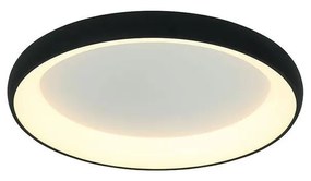 Zambelis Zambelis 2048 - LED Dimmelhető mennyezeti lámpa LED/50W/230V átm. 60 cm fekete UN0760