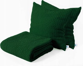 Párnahuzat 60x60 Favo Bottle Green V27194