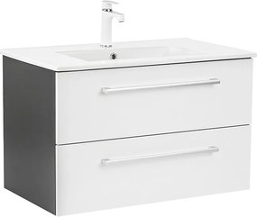 Vario Clam 80 Fürdőszoba alsó szekrény mosdóval