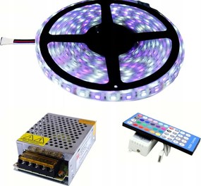 Led szalag szett 300 Smd Rgbw 5050 IP68 távirányító 5m