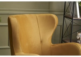 NEKO füles fotel aranyszínű