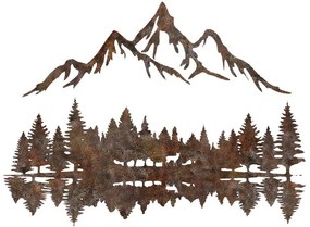 Fém fali dekoráció, Rusty Landscape 2