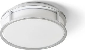 RENDL GRANDE LED 25 stropní opálové sklo/chrom 230V LED 12W IP44 3000K