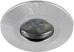 Lépcsővilágító Led Króm Fürdőszobai Lámpatest 230V Süllyesztett IP65