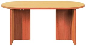 Dohányzóasztal Viaszbarna 80 x 39.5 x 35 cm Tömör fenyőfa