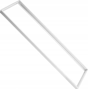 Robusztus falra szerelhető keret Led panel szereléséhez 120x30 1195x295 Alumínium