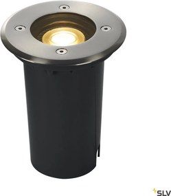 SLV 227680 SOLASTO Kültéri Talajba Építhető Lámpa Rozsdamentes acél GU10 IP67