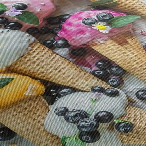 Fagylaltok képe (90x60 cm)