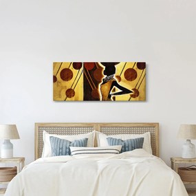 Egy ősi művészeti festmény képe (120x50 cm)