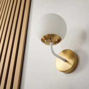 Brilagi - MALIVA fali lámpa 1xE14/15W/230V arany/fehér